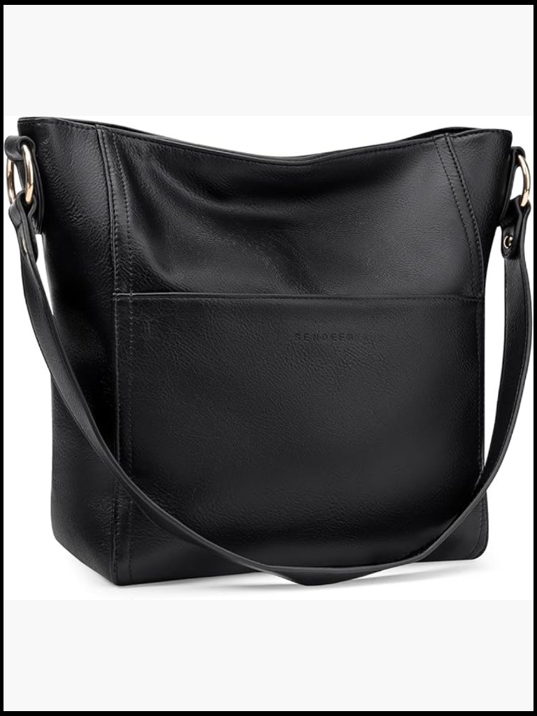 Hobo Crossbody Bag With Adjustable Strap For Women Vegan Leather Everyday Purse